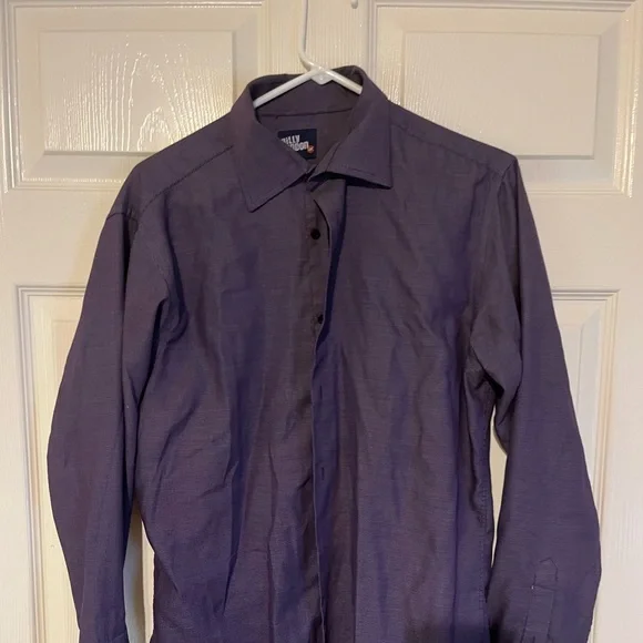 15 1 2 x 34 35 dress shirt Steven Land Men's Basic 100% Cotton Dress Shirt